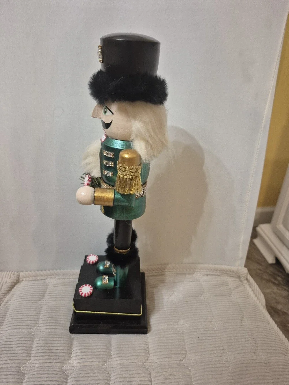 Festive Green and Black Nutcracker Calendar